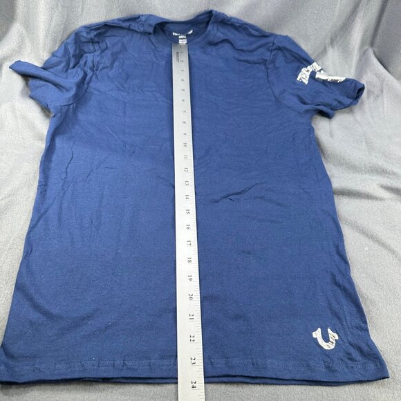 True Religion Men's Size Small 34-36 T-Shirt Blue New Without Tags - Picture 10 of 11